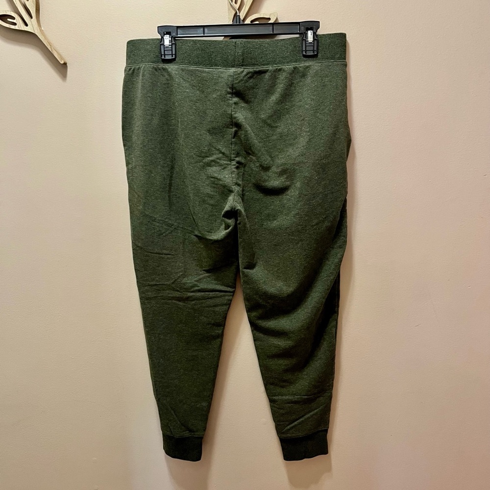 Land’s End Boy’s Army Green Joggers Size Large - Picture 3 of 8